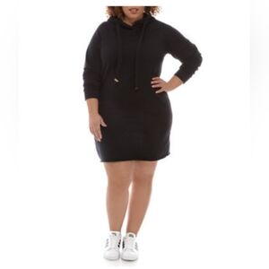 Black Hoodie Dress